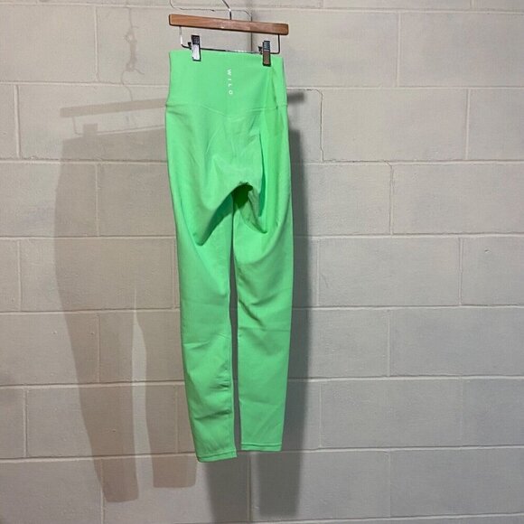 Wilo The Label Womens 7/8 Leggings XSMALL Rib Apple Athleisure Workout Athletic - Picture 6 of 6